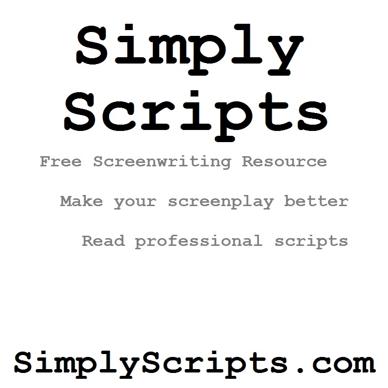 Movie script. O script